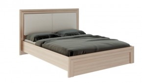 Кровать 1.6 Глэдис М31 с настилом и мягкой частью (ЯШС/Белый) в Сысерти - sysert.ok-mebel.com | фото