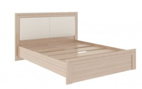 Кровать 1.6 Глэдис М31 с настилом и мягкой частью (ЯШС/Белый) в Сысерти - sysert.ok-mebel.com | фото 2