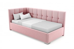Кровать угловая Мия интерьерная +основание (120х200) в Сысерти - sysert.ok-mebel.com | фото 10