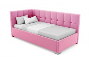 Кровать угловая Мия интерьерная +основание (120х200) в Сысерти - sysert.ok-mebel.com | фото 11