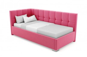 Кровать угловая Мия интерьерная +основание (120х200) в Сысерти - sysert.ok-mebel.com | фото 12