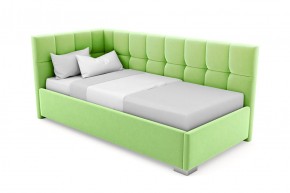 Кровать угловая Мия интерьерная +основание (120х200) в Сысерти - sysert.ok-mebel.com | фото 14