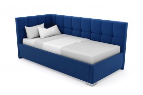 Кровать угловая Мия интерьерная +основание (120х200) в Сысерти - sysert.ok-mebel.com | фото 16