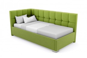 Кровать угловая Мия интерьерная +основание (120х200) в Сысерти - sysert.ok-mebel.com | фото 19