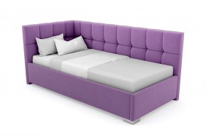Кровать угловая Мия интерьерная +основание (120х200) в Сысерти - sysert.ok-mebel.com | фото 20