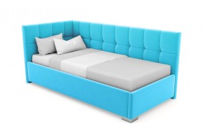 Кровать угловая Мия интерьерная +основание (120х200) в Сысерти - sysert.ok-mebel.com | фото 22