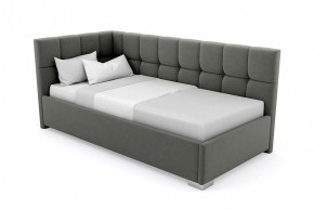 Кровать угловая Мия интерьерная +основание (120х200) в Сысерти - sysert.ok-mebel.com | фото 4