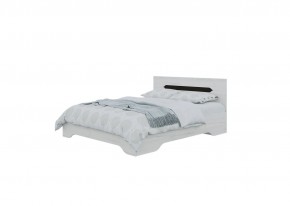 Кровать Вега 1,6 + основание (Крафт белый - Венге) в Сысерти - sysert.ok-mebel.com | фото 2