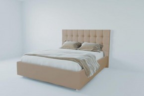 Кровать Венеция без основания 800 (велюр светло-серый) в Сысерти - sysert.ok-mebel.com | фото 1