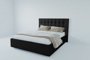 Кровать Венеция с ПМ 1600 (экокожа кольт ч) в Сысерти - sysert.ok-mebel.com | фото 2