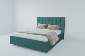 Кровать Венеция с ПМ 1800 (велюр бирюзовый) в Сысерти - sysert.ok-mebel.com | фото 2