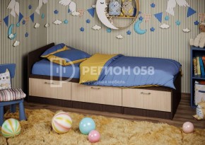 Кровать Юниор-5 ЛДСП в Сысерти - sysert.ok-mebel.com | фото 1