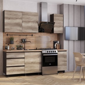 Кухня Энигма 1.6 м (венге/дуб каньон) в Сысерти - sysert.ok-mebel.com | фото