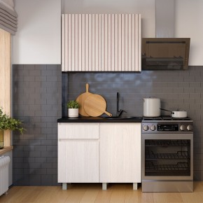 Кухня Тренд 1.0 м (Ясень белый) в Сысерти - sysert.ok-mebel.com | фото
