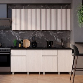 Кухня Тренд 1.0 м (Ясень белый) в Сысерти - sysert.ok-mebel.com | фото 4