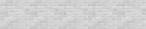 Кухонный фартук 610х3000х1,5 (композит) КМ Кирпич серый в Сысерти - sysert.ok-mebel.com | фото