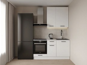 Кухонный гарнитур Белый Глянец 1600 h950 (Стол. 26мм) в Сысерти - sysert.ok-mebel.com | фото