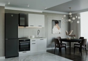 Кухонный гарнитур Белый Глянец 1600 (Стол. 38мм) в Сысерти - sysert.ok-mebel.com | фото