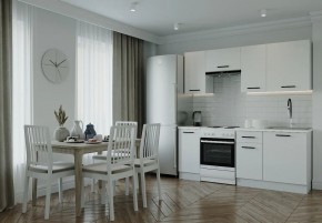 Кухонный гарнитур Белый Глянец 2000 (Стол. 26мм) в Сысерти - sysert.ok-mebel.com | фото