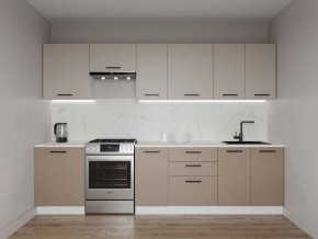 Кухонный гарнитур Каппучино 3000 (Стол. 26мм) в Сысерти - sysert.ok-mebel.com | фото