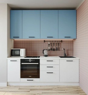 Кухонный гарнитур Капри 2200 h950 (Стол. 26мм) в Сысерти - sysert.ok-mebel.com | фото