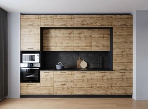 Кухонный гарнитур Крафт 3400 (Стол. 26мм) в Сысерти - sysert.ok-mebel.com | фото