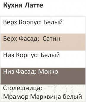 Кухонный гарнитур Латте 1000 (Стол. 38мм) в Сысерти - sysert.ok-mebel.com | фото 3