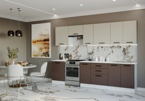 Кухонный гарнитур Латте 3000 (Стол. 26мм) в Сысерти - sysert.ok-mebel.com | фото