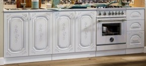 ЛИЗА-2 Кухонный гарнитур 1,6 Белый глянец холодный в Сысерти - sysert.ok-mebel.com | фото 3