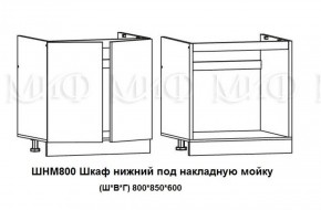 ЛИЗА-2 Кухонный гарнитур 1,6 Белый глянец холодный в Сысерти - sysert.ok-mebel.com | фото 6