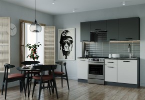 Кухонный гарнитур Лофт 2000 (Стол. 38мм) в Сысерти - sysert.ok-mebel.com | фото