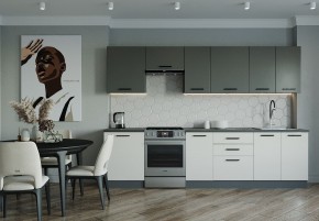 Кухонный гарнитур Лофт 3000 (Стол. 38мм) в Сысерти - sysert.ok-mebel.com | фото