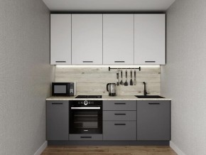 Кухонный гарнитур Меренга 2200 h950 (Стол. 26мм) в Сысерти - sysert.ok-mebel.com | фото