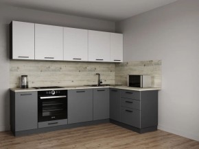 Кухонный гарнитур Меренга 2600*1600 (Стол. 38мм) в Сысерти - sysert.ok-mebel.com | фото