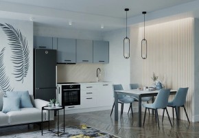 Кухонный гарнитур Ниагара 2550 (Стол. 38мм) в Сысерти - sysert.ok-mebel.com | фото