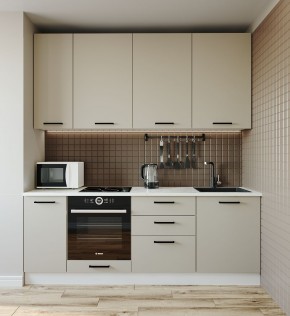 Кухонный гарнитур Шампань 2200 h950 (Стол. 26мм) в Сысерти - sysert.ok-mebel.com | фото