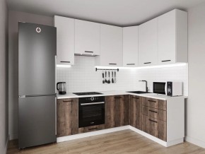 Кухонный гарнитур Старое Дерево 2200*1600 h950 (Стол. 26мм) в Сысерти - sysert.ok-mebel.com | фото