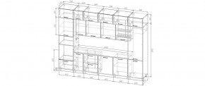 Кухонный гарнитур Старое Дерево 3400 (Стол. 26мм) в Сысерти - sysert.ok-mebel.com | фото 2