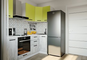 Кухонный гарнитур угловой Гарда 2200х1000 (Стол. 38мм) в Сысерти - sysert.ok-mebel.com | фото