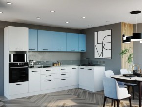 Кухонный гарнитур угловой Капри 3200х1400 (Стол. 26мм) в Сысерти - sysert.ok-mebel.com | фото