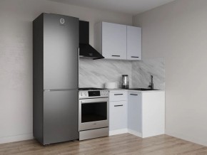 Кухонный гарнитур угловой Смоки 1000*1000 (Стол. 38 мм) в Сысерти - sysert.ok-mebel.com | фото