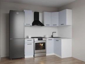 Кухонный гарнитур угловой Смоки 2000*1200 (Стол. 26мм) в Сысерти - sysert.ok-mebel.com | фото