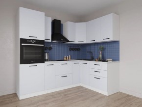 Кухонный гарнитур угловой Смоки 2400*1600 (Стол. 26мм) в Сысерти - sysert.ok-mebel.com | фото