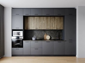 Кухонный гарнитур Умбра 3400 (Стол. 26мм) в Сысерти - sysert.ok-mebel.com | фото