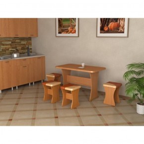 Кухонный стол и 4 табурета Титул в Сысерти - sysert.ok-mebel.com | фото