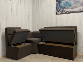 Кухонный уголок УЮТ низкий сектор (ППУ) велюр Luma 12 в Сысерти - sysert.ok-mebel.com | фото 2