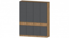 ЛЕНОРА Шкаф 4х створчатый (графит) в Сысерти - sysert.ok-mebel.com | фото