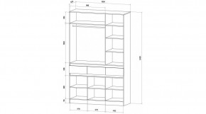 ЛЕНОРА Спальный гарнитур (модульный) кашемир в Сысерти - sysert.ok-mebel.com | фото 9