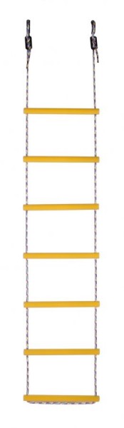 Лестница веревочная 7 перекладин цв.желтый D=30 в Сысерти - sysert.ok-mebel.com | фото