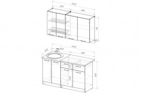 ЛОТОС Кухонный гарнитур Макси 2 (1800 ) в Сысерти - sysert.ok-mebel.com | фото 2